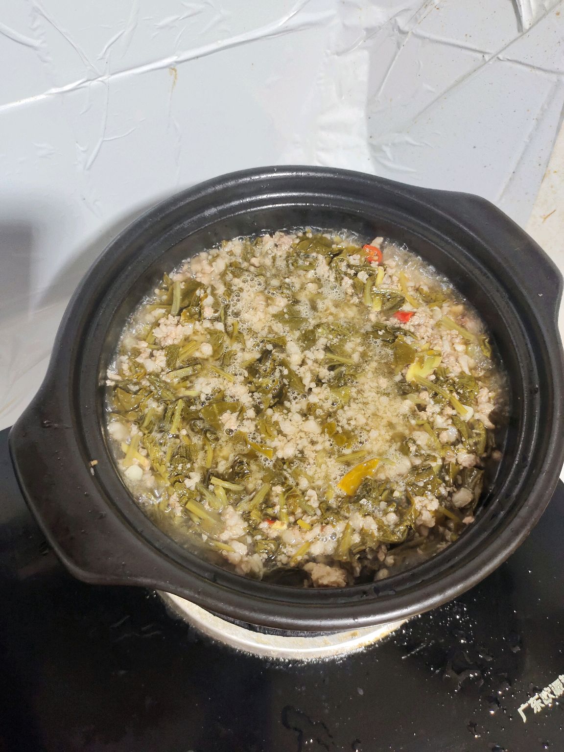 酸菜肉沫米粉
