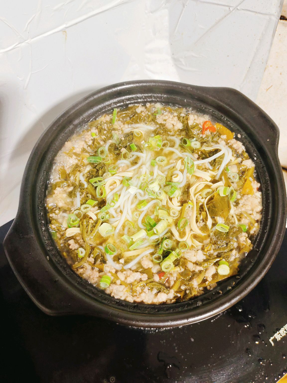 酸菜肉沫米粉
