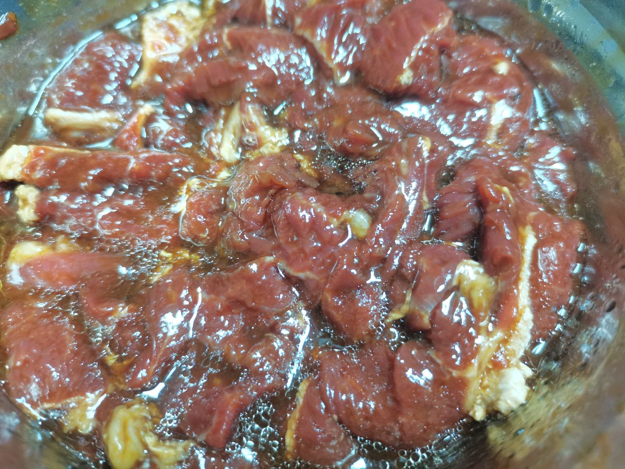 丝瓜牛肉蒸白贝花甲
