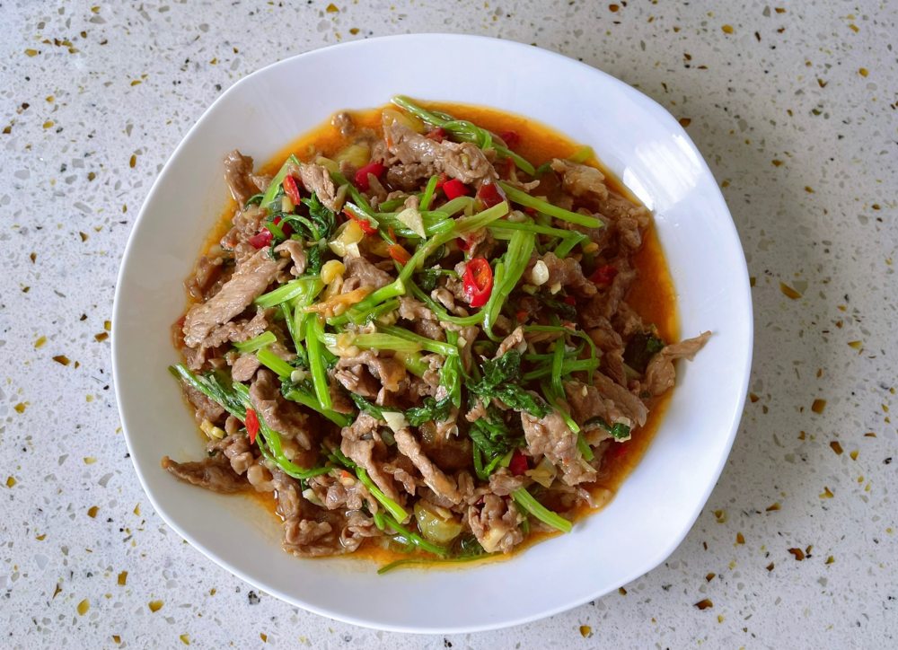 小炒黄牛肉