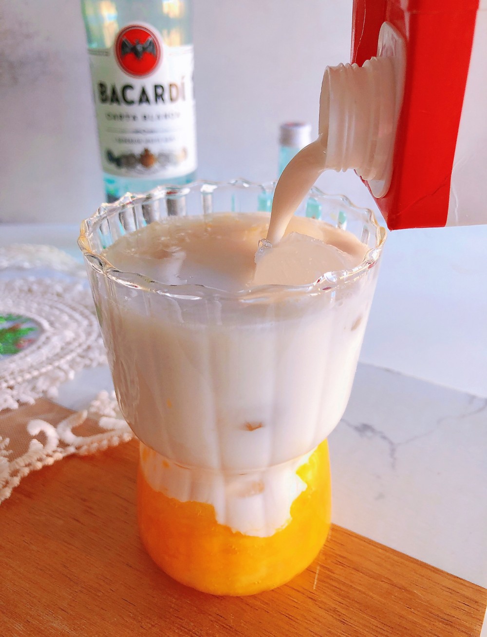 夏日特调❗️热带水果椰椰朗姆❗