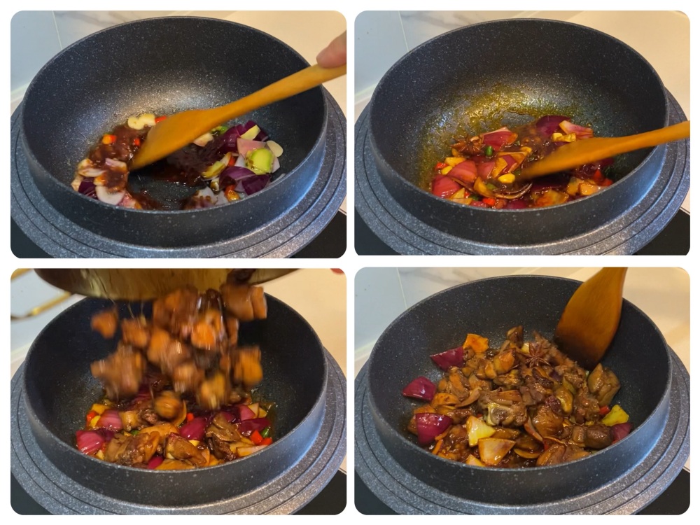 香辣鸡公煲
