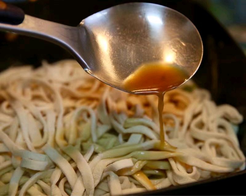 豆角焖面