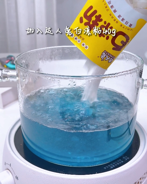 梦幻清爽 星空拼图果冻