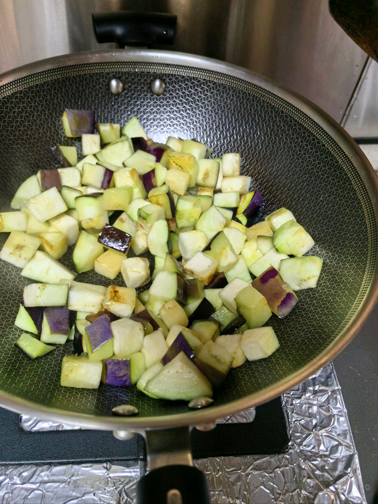 茄子拌面