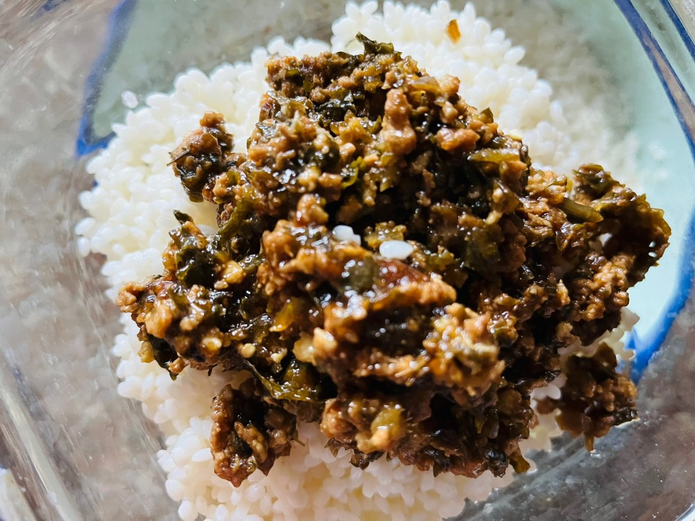 芽菜肉沫粽