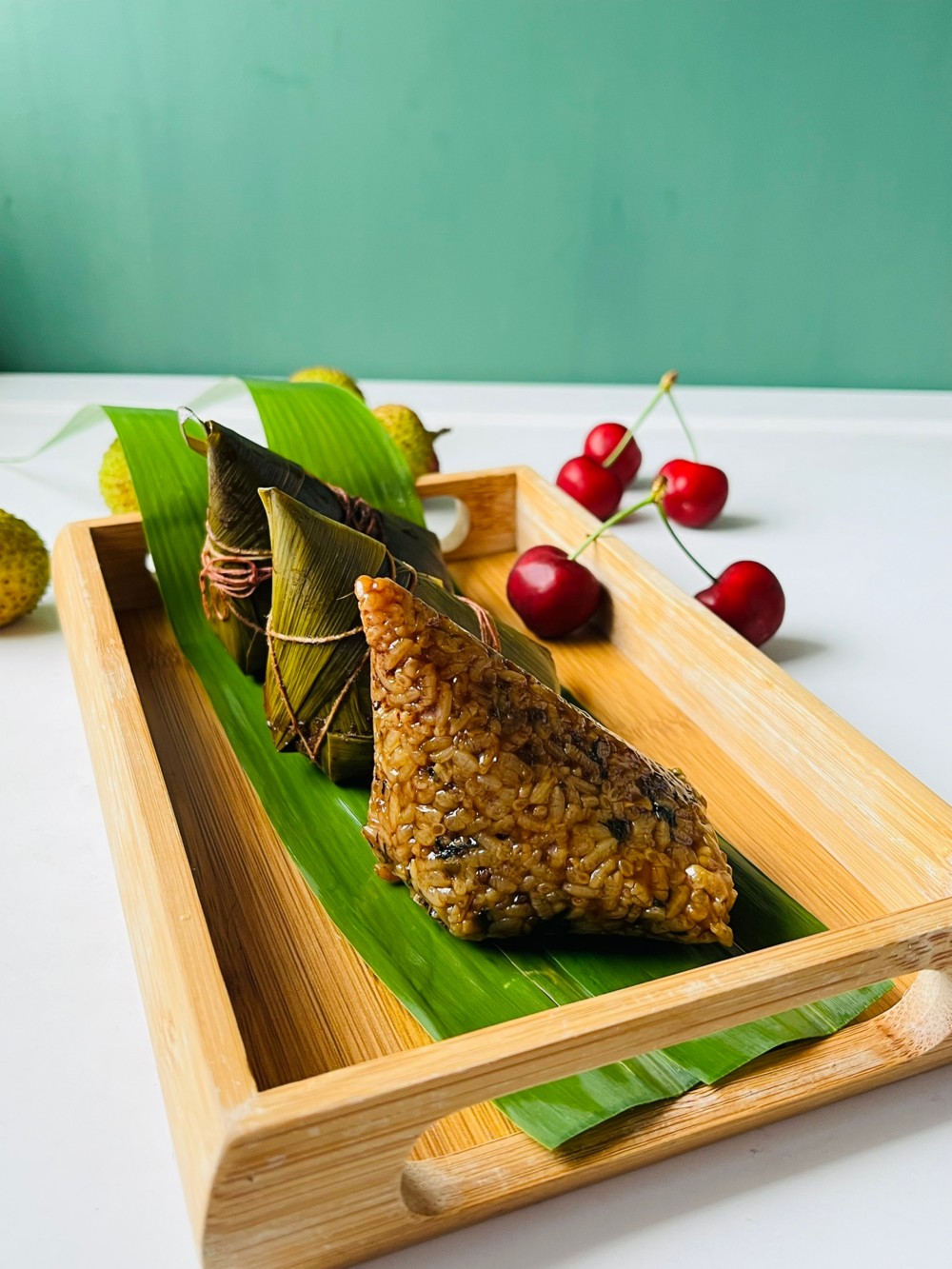 芽菜肉沫粽