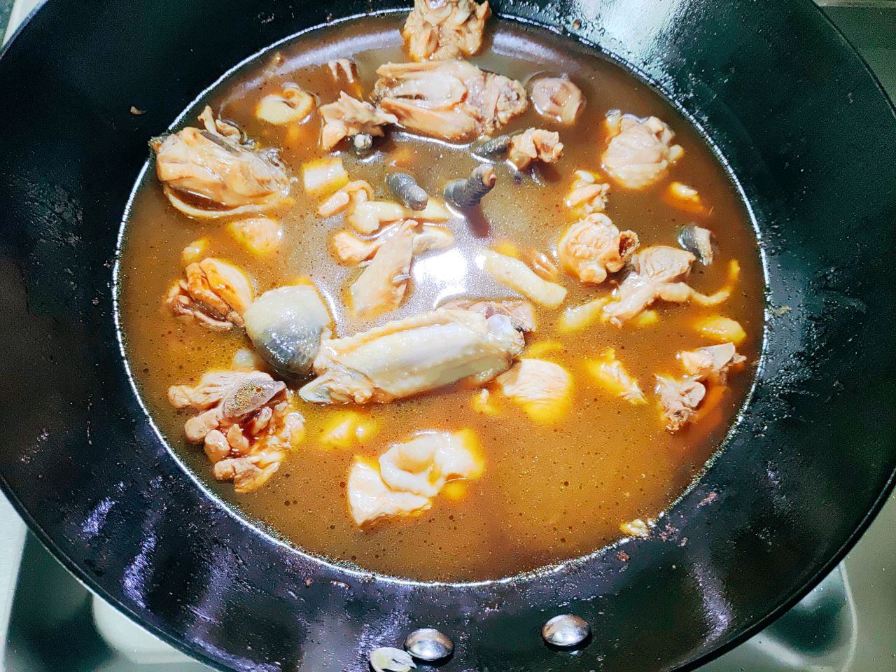 小鸡焖土豆