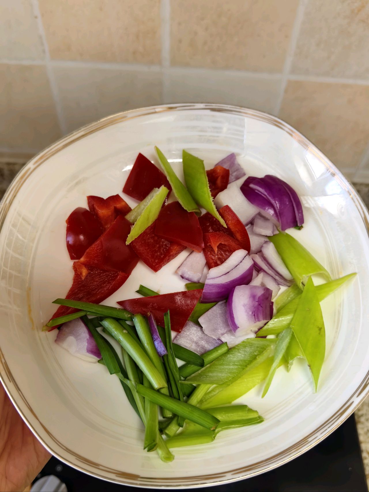 酱烧彩椒鸡胸肉
