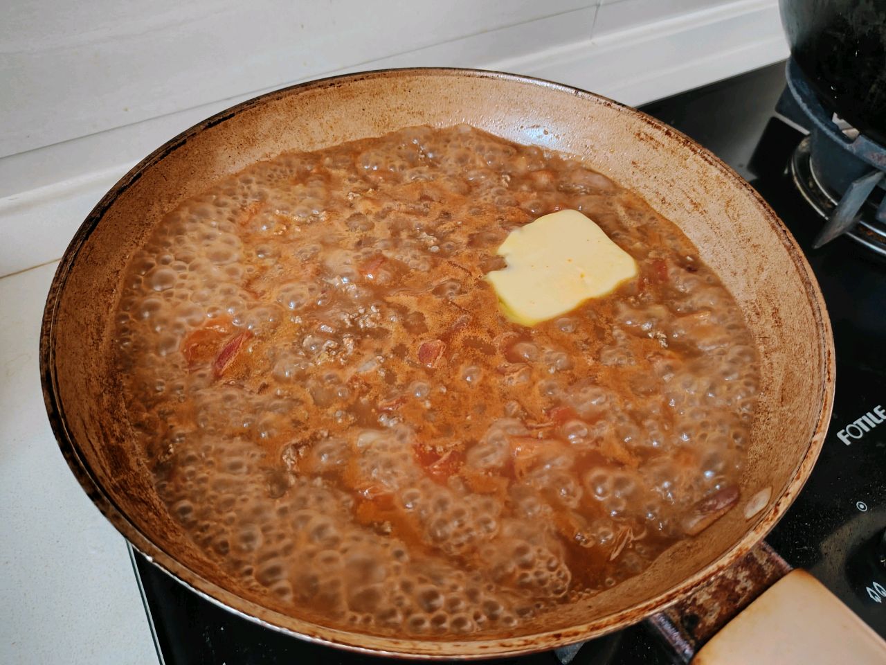 番茄牛肉螺纹面