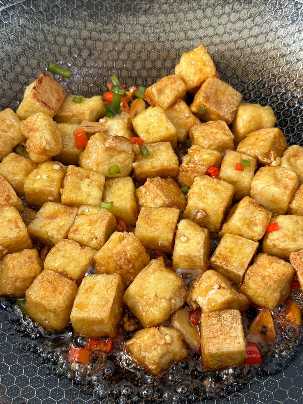 香煎豆腐块