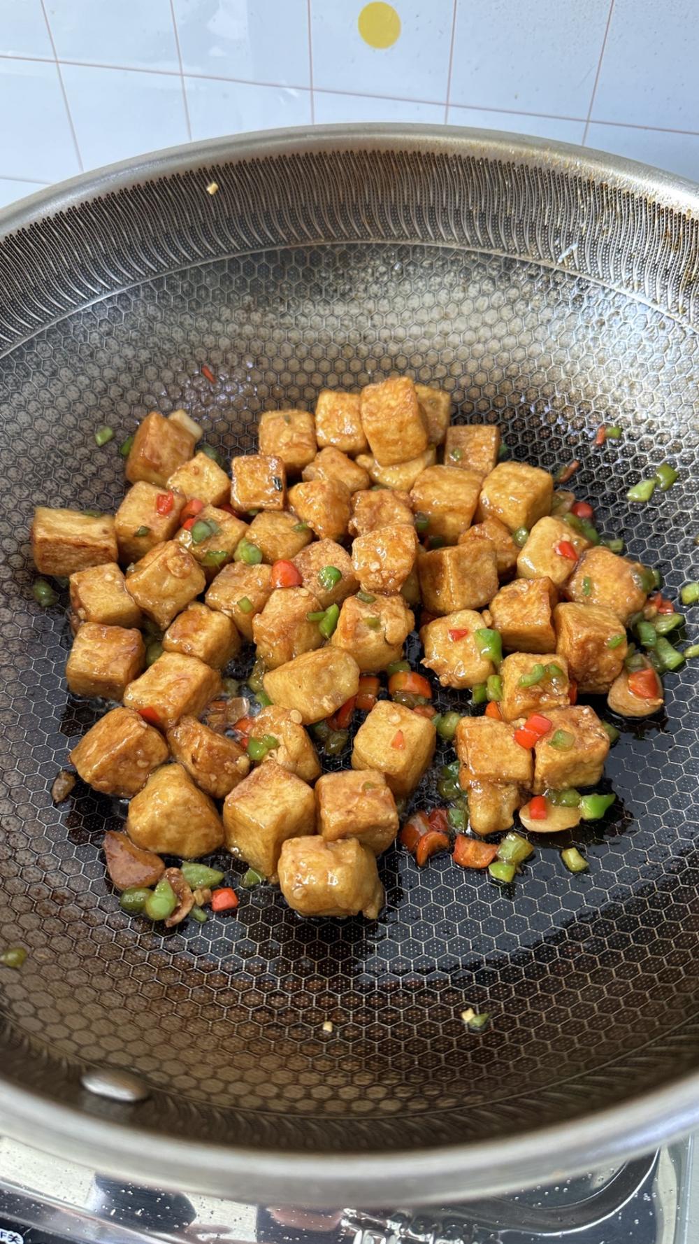 香煎豆腐块