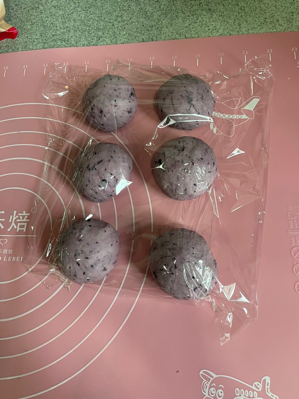 蓝莓贝果（不加一滴水）