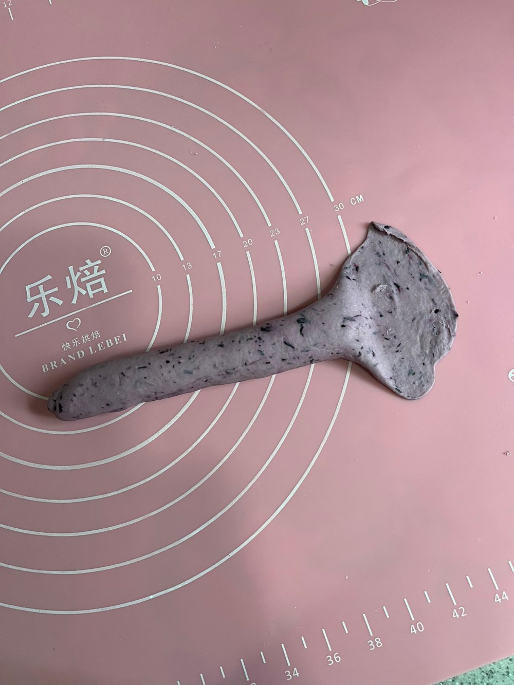 蓝莓贝果（不加一滴水）