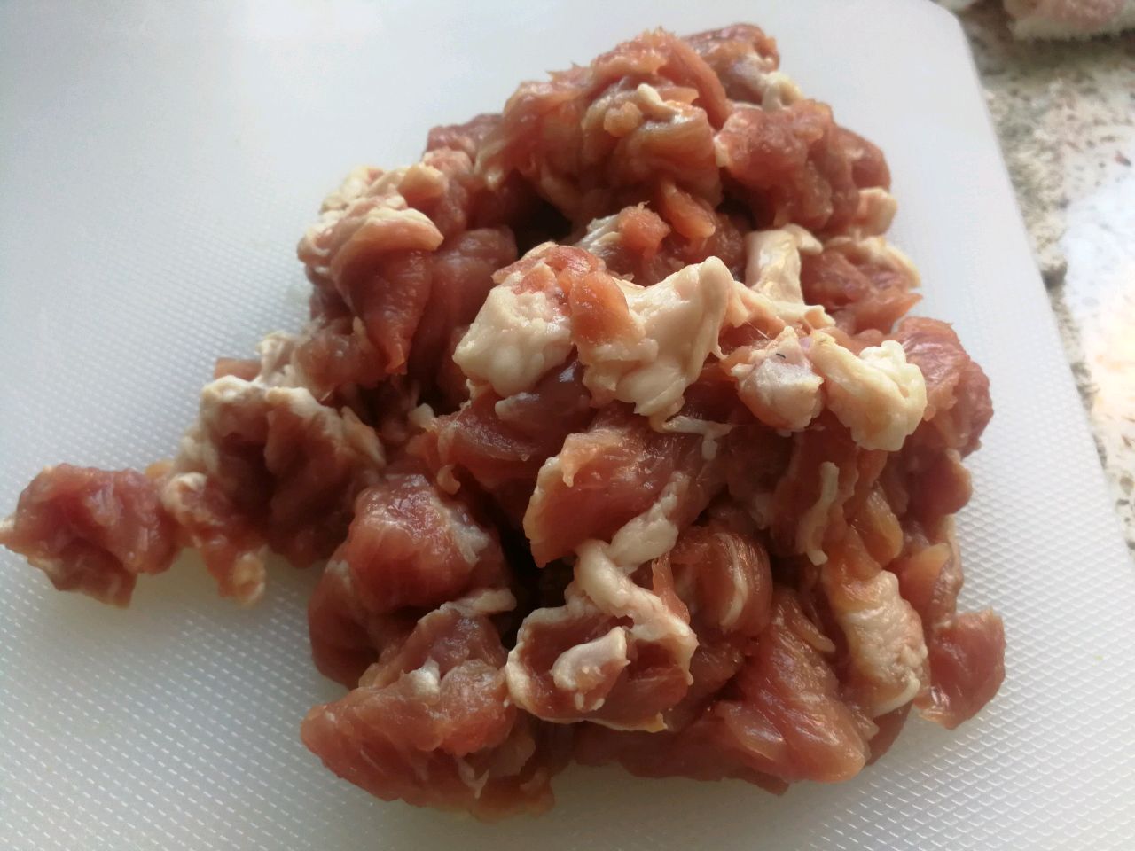 豆角丁炒橄榄菜
