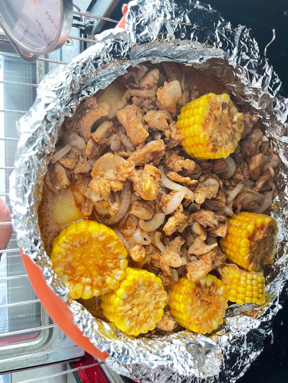 烤鸡肉
