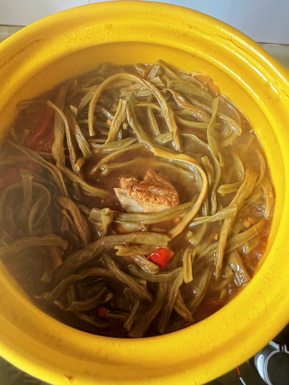 干豆角烧排骨