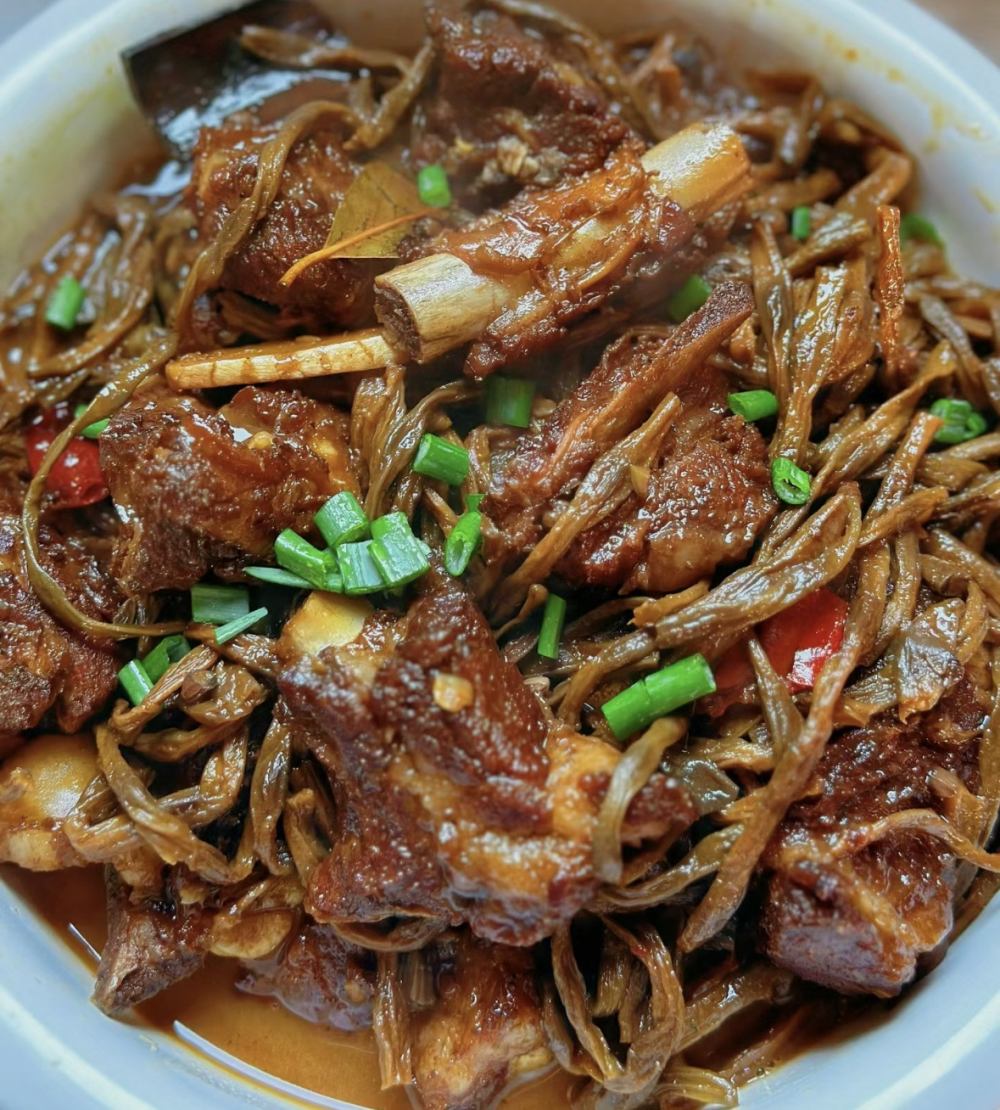 干豆角烧排骨