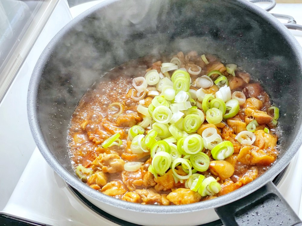 葱烧鸡腿