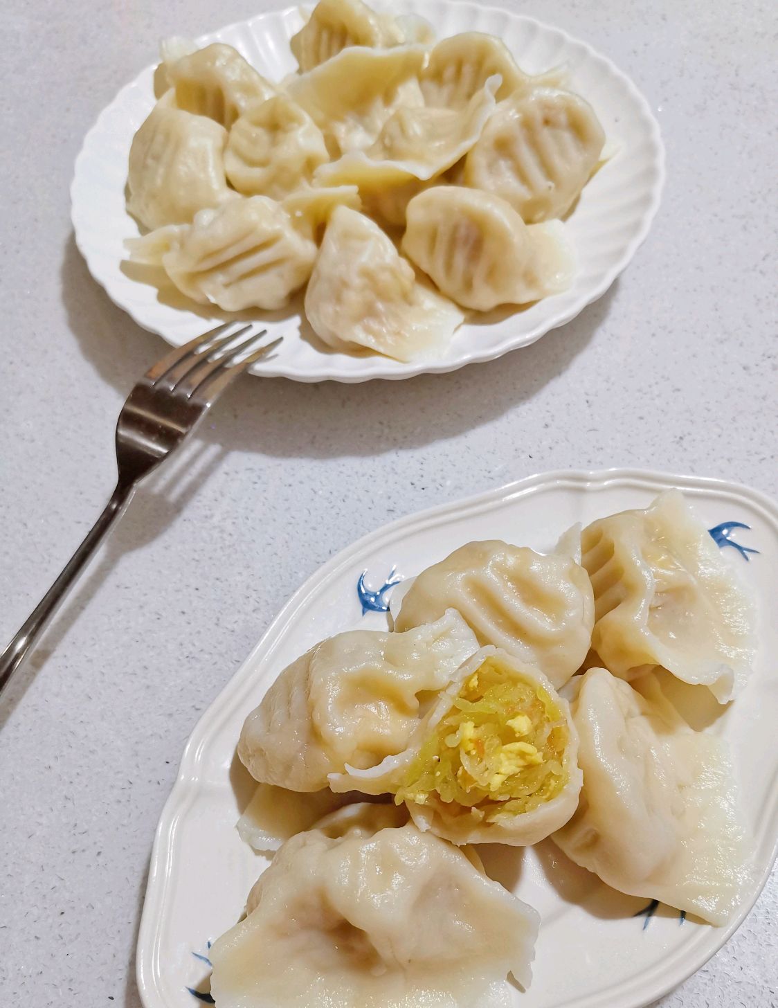 西瓜皮鸡蛋馅饺子