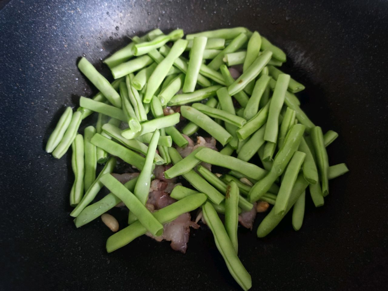 扁豆焖面