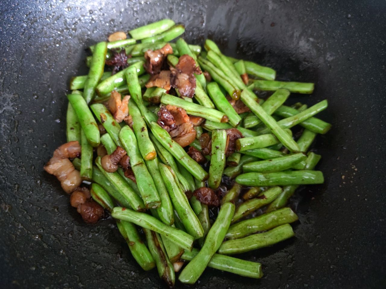 扁豆焖面