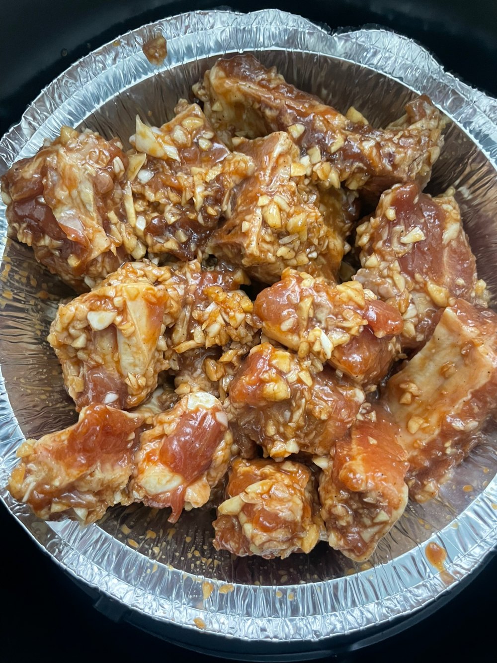 空气炸锅蒜香排骨