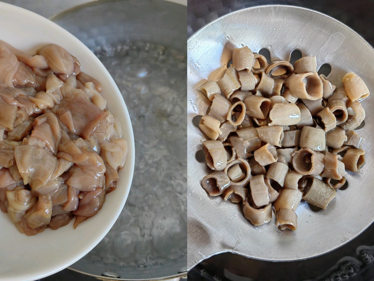 海肠捞饭