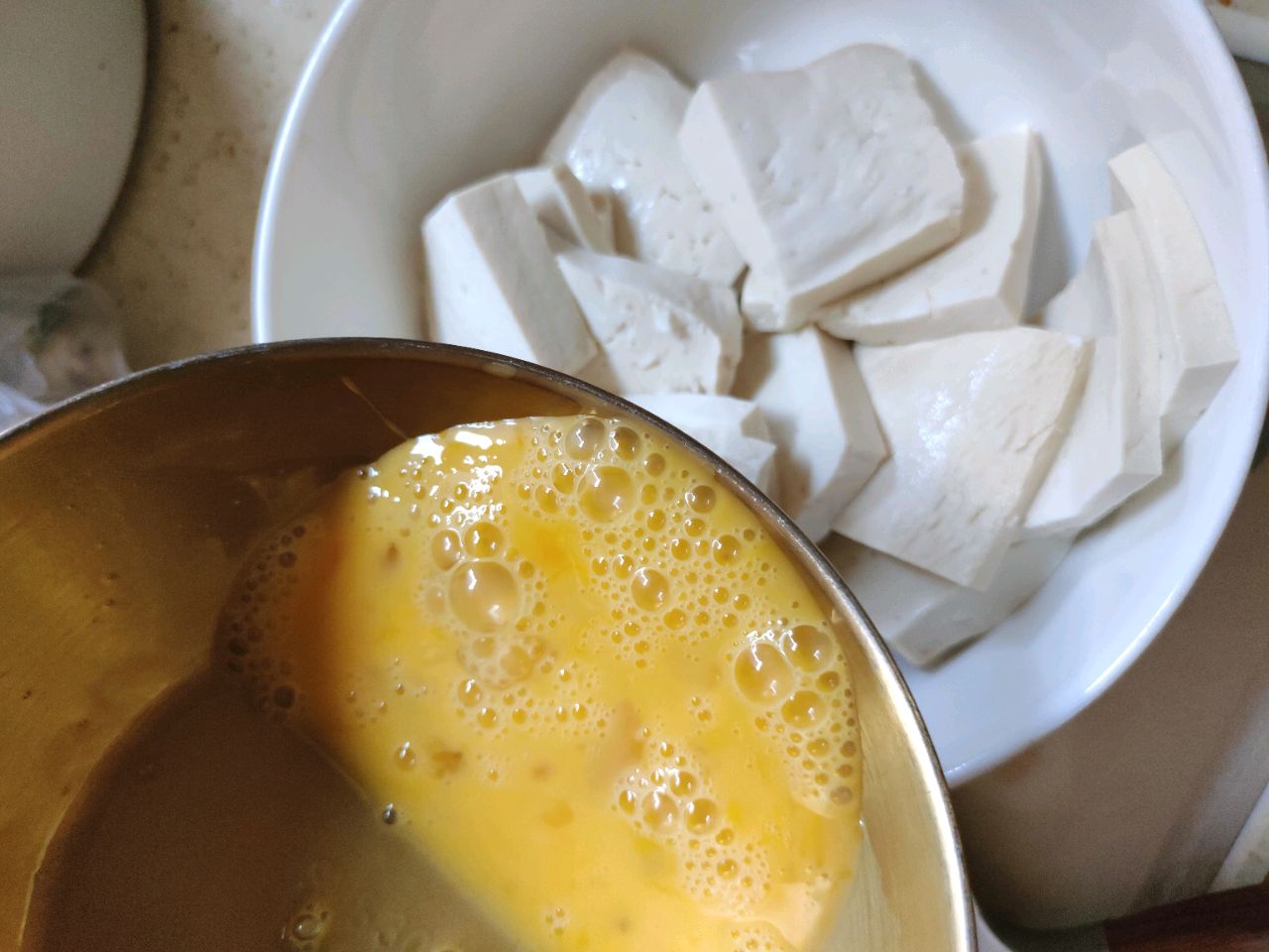 鸡蛋豆腐