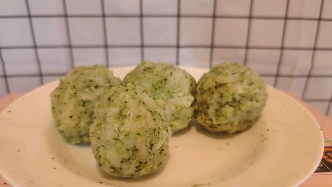 西兰花土豆泥