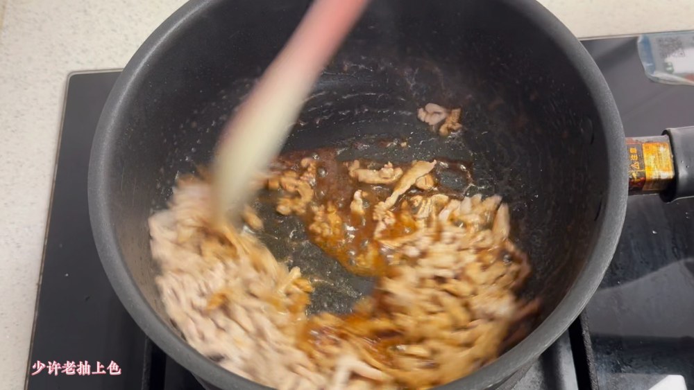 杏鲍菇炒肉丝