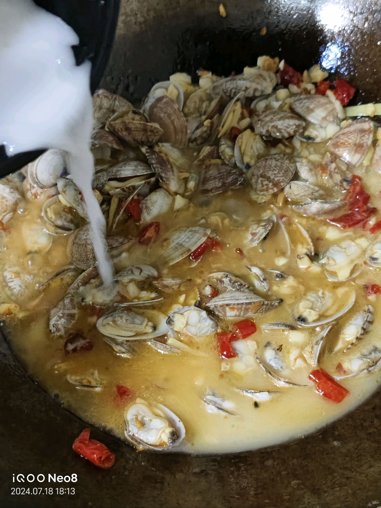 爆炒花甲