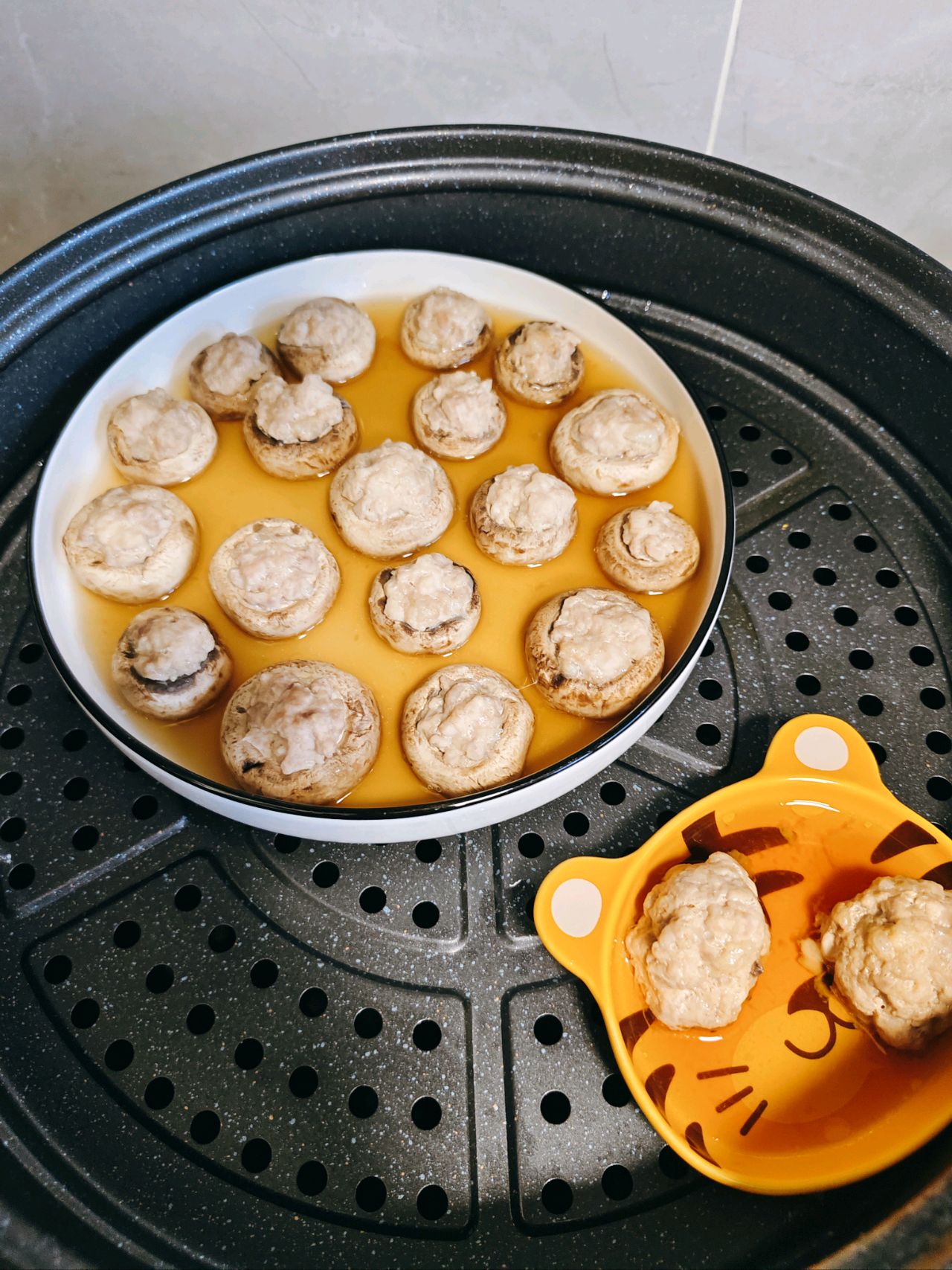 口蘑酿肉