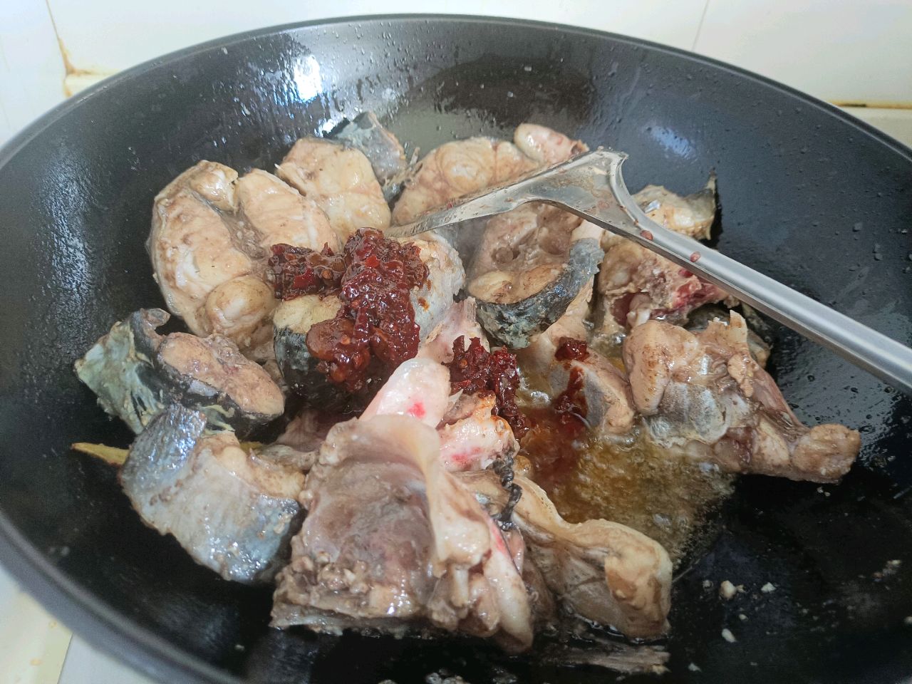 香辣鱼炖豆腐