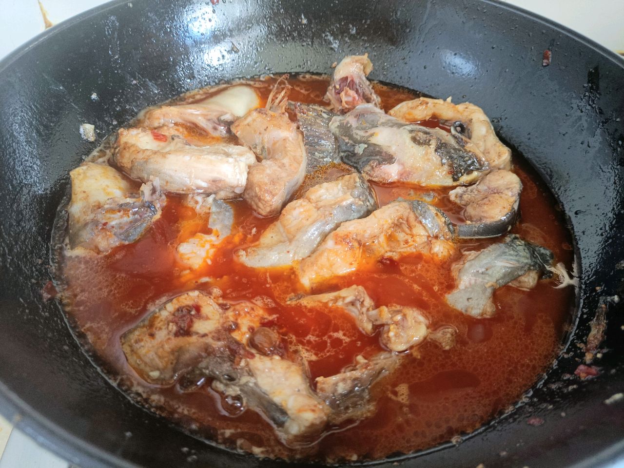 香辣鱼炖豆腐