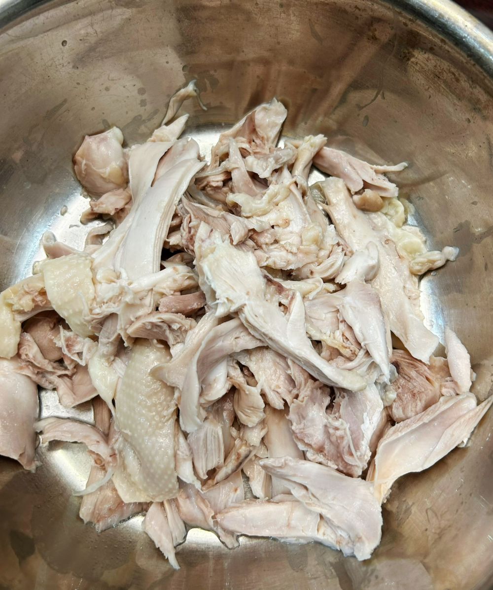 柠檬手撕鸡
