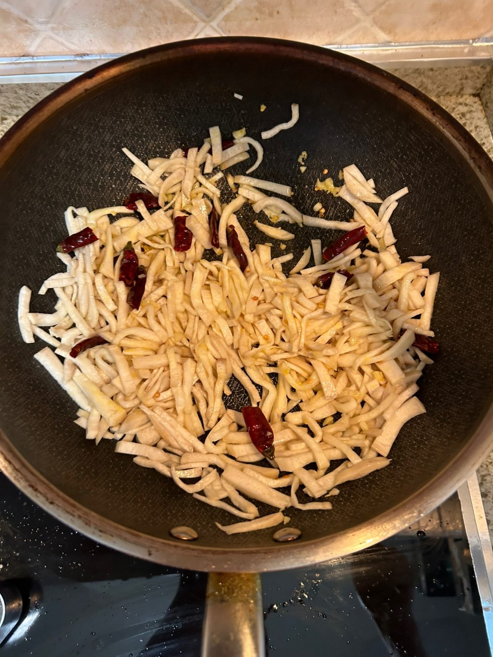 青椒炒杏鲍菇（低卡）