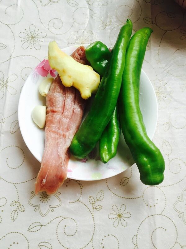 下饭必备——青椒肉丝
