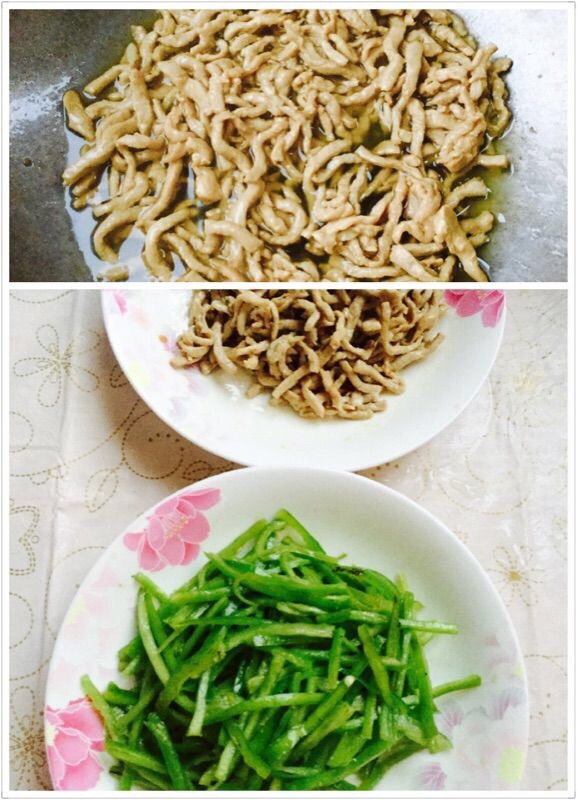 下饭必备——青椒肉丝