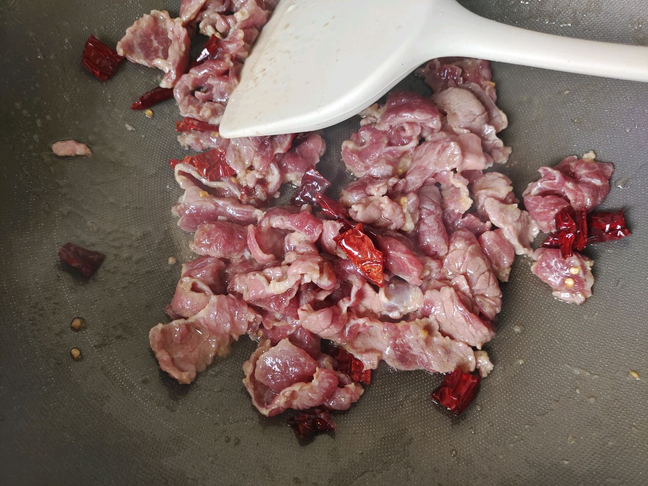 双椒炒牛肉