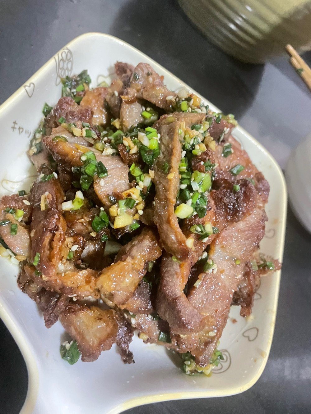 盐葱猪排