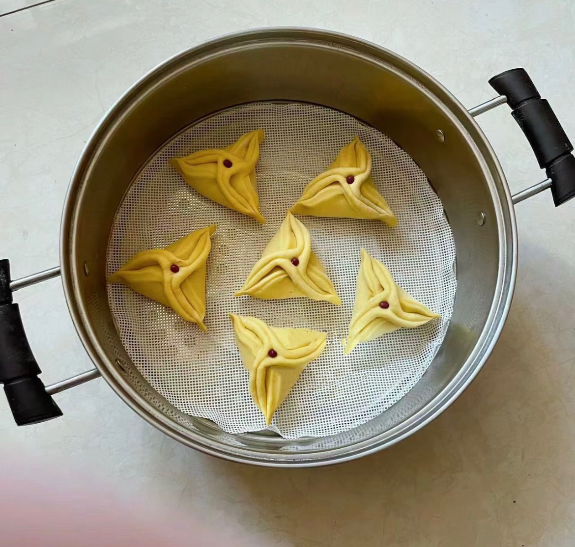 好看又好吃的南瓜糖三角