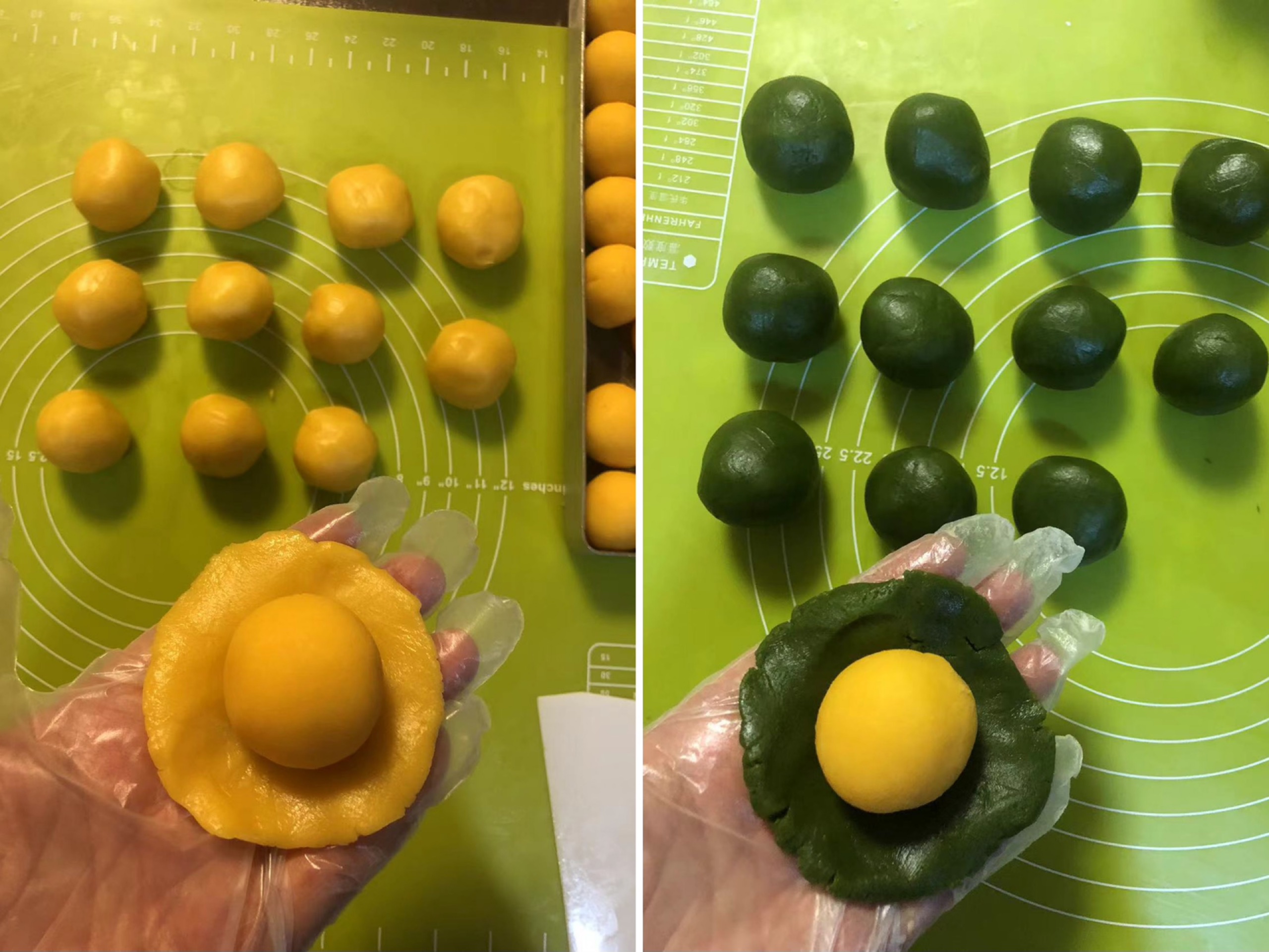 港式流心奶黄月饼-一口爆浆