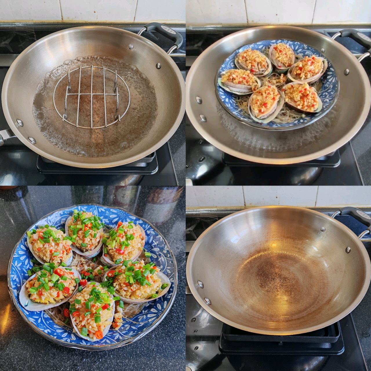 蒜蓉粉丝蒸小鲍鱼