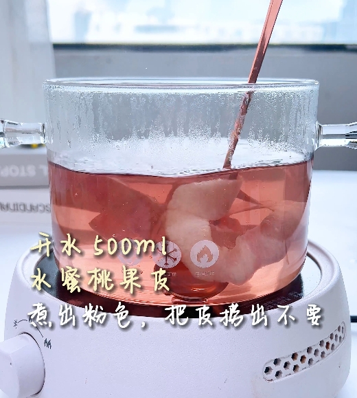 水蜜桃布丁，果香甜蜜，爽滑Q弹！