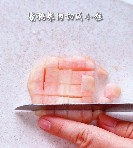 水蜜桃布丁，果香甜蜜，爽滑Q弹！