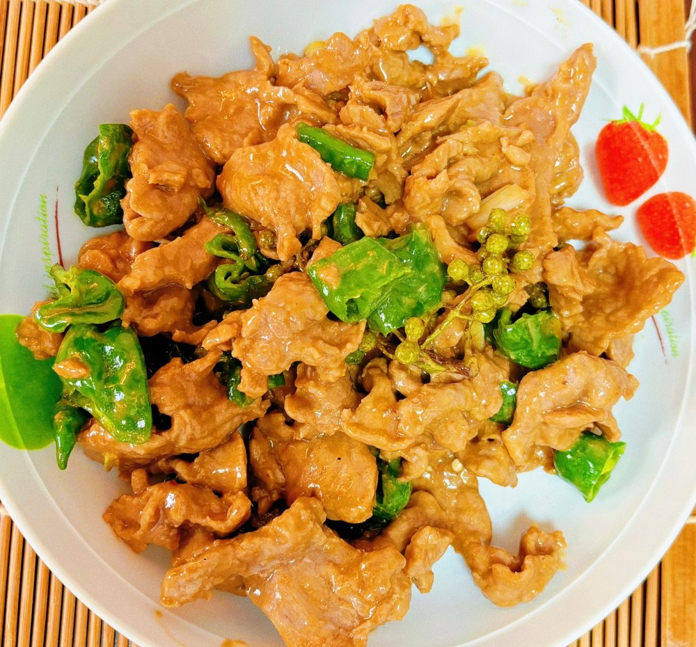 青椒牛肉片