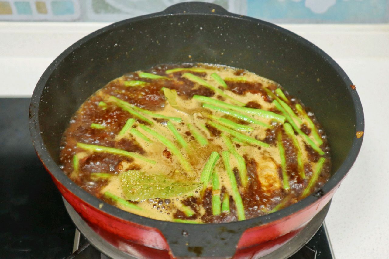 二十分钟搞定豆角焖面条卤面