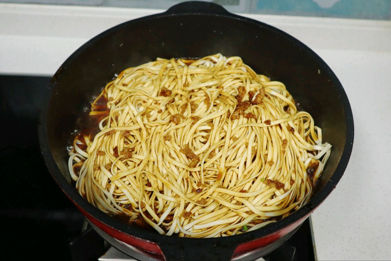 二十分钟搞定豆角焖面条卤面