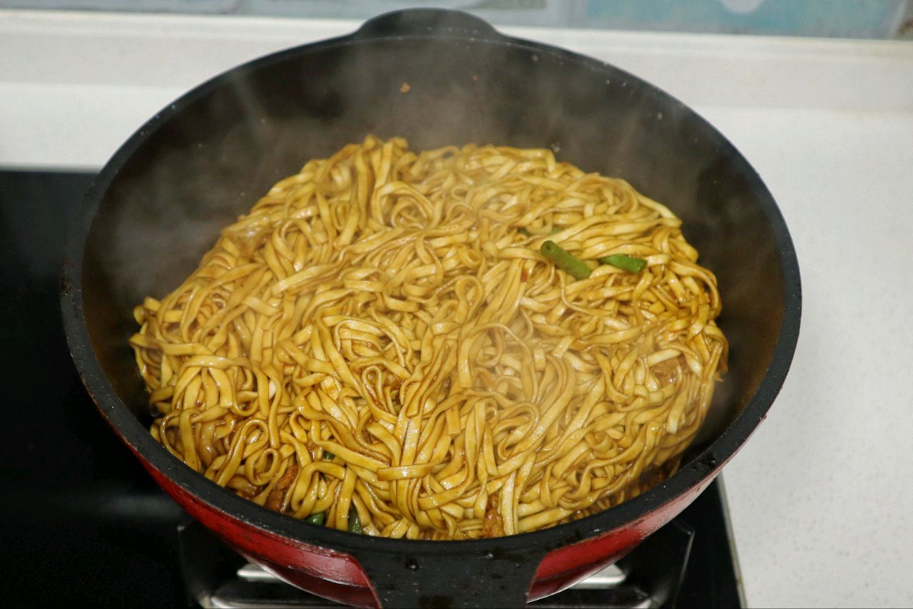 二十分钟搞定豆角焖面条卤面